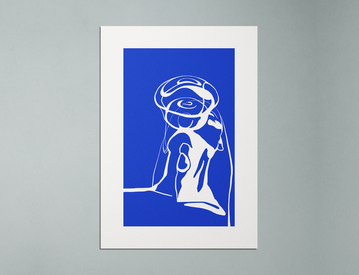 SCREENPRINT "ENOUGH" 50x35cm