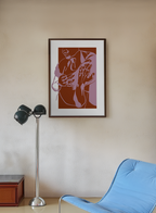 SCREENPRINT "KIND" 50x35cm