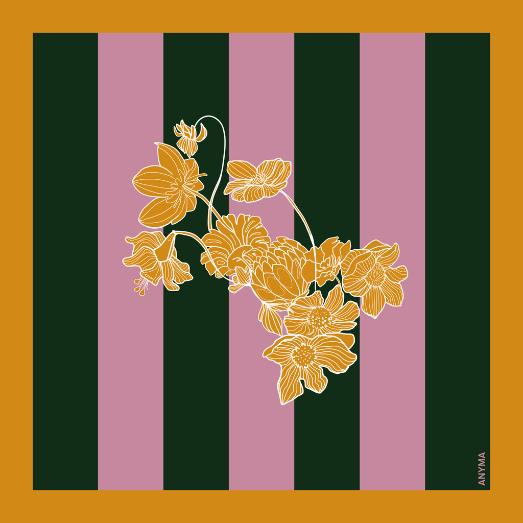 VELVET CUSHION COVER GREEN&ROSE THCR_GRJ