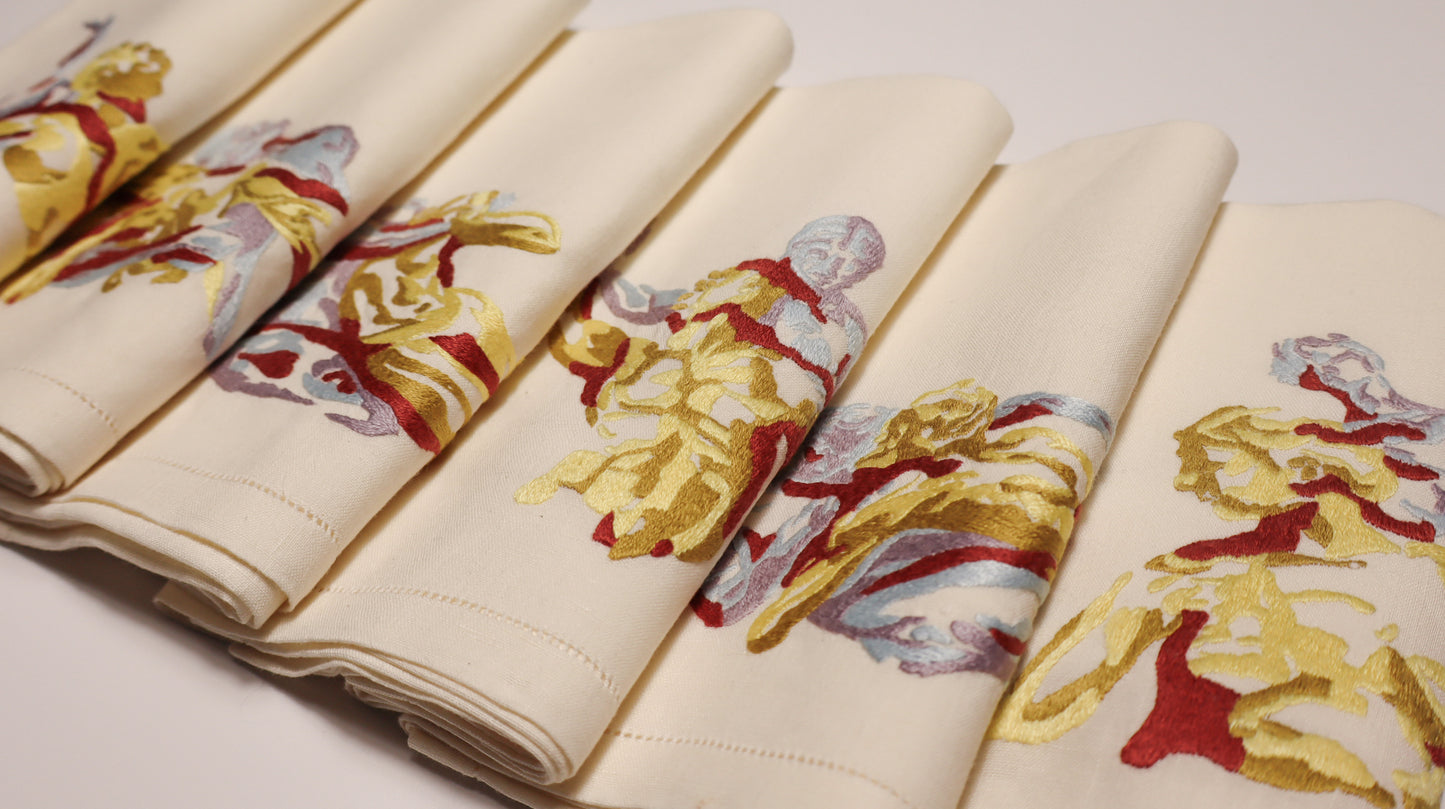 NAPKINS - PREMIUM LINEN - SET 6 PIECES